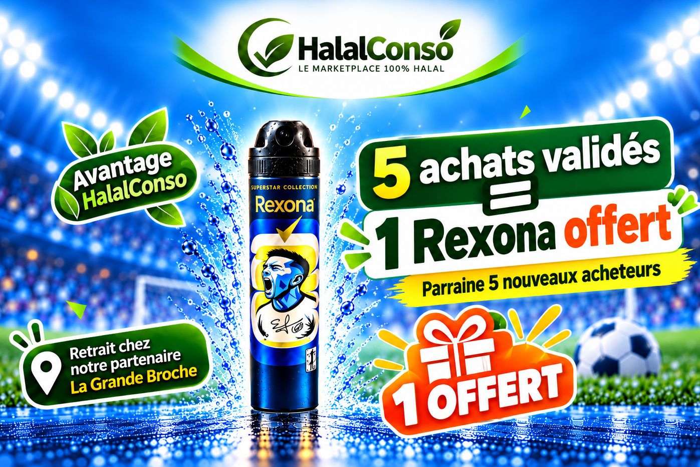 🔥 Déodorant Rexona Superstar Collection – Seulement 2 € ! 2
