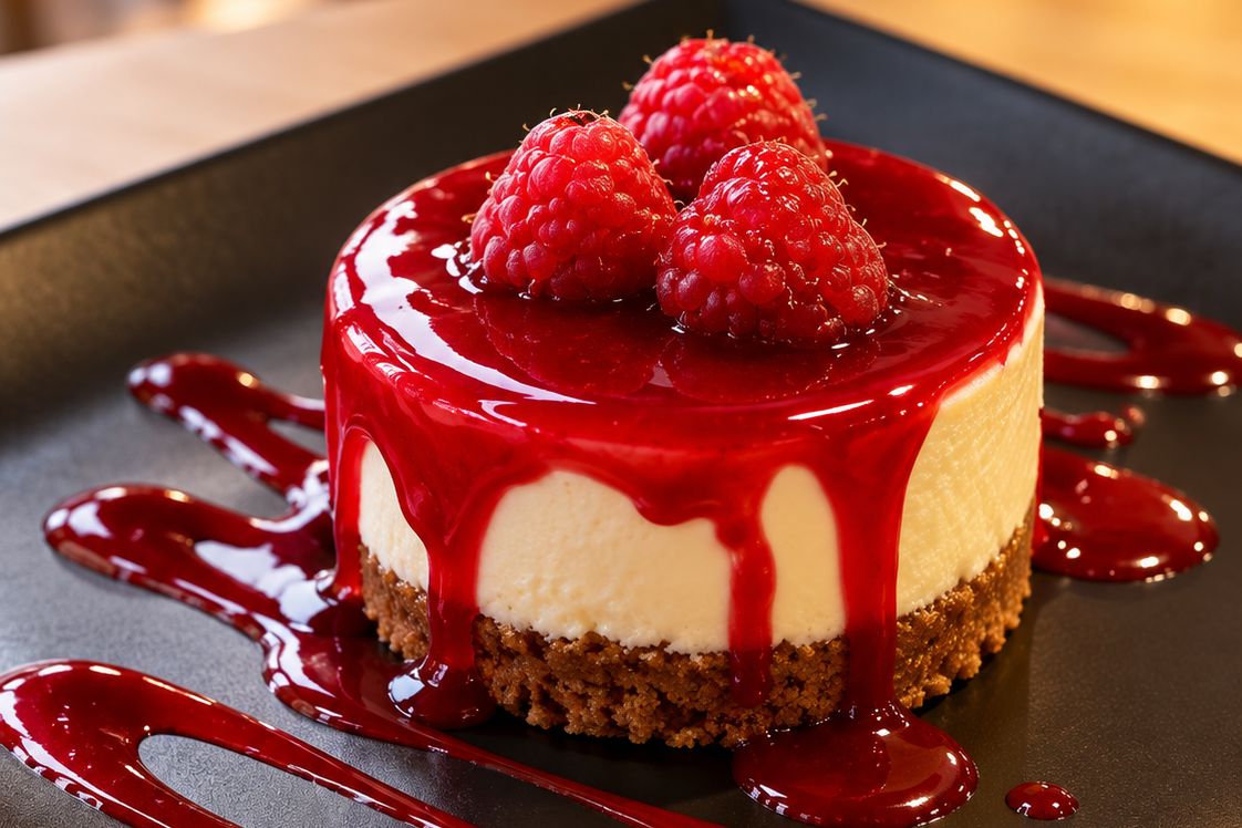 Nos cheesecakes gourmands : Mangue Passion & Framboise 3