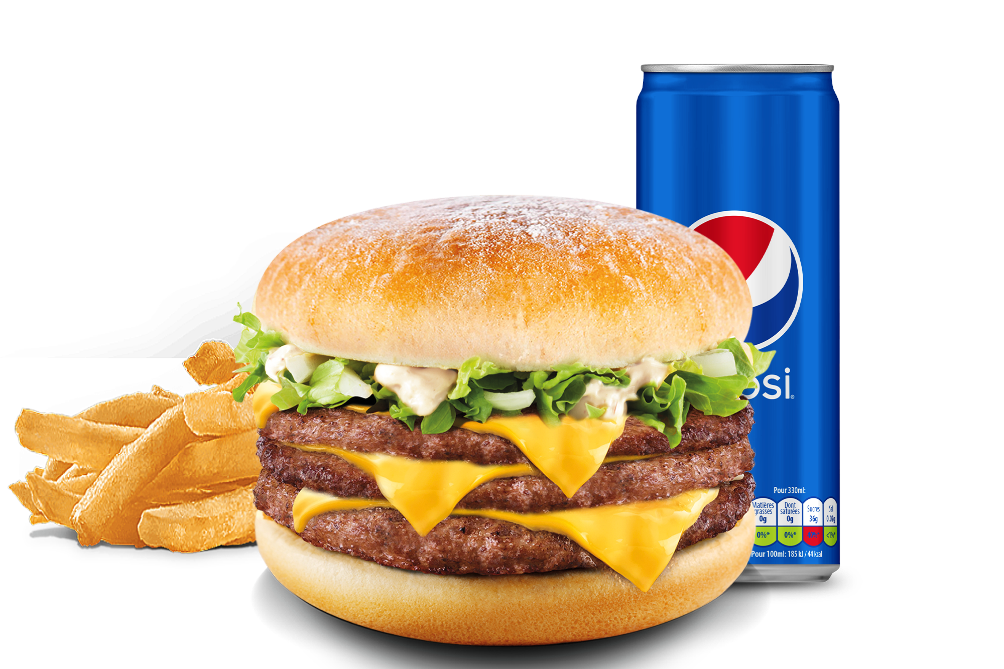 MENU CROUSTY’CHEESE — LE MENU QUI FAIT CRAQUER !